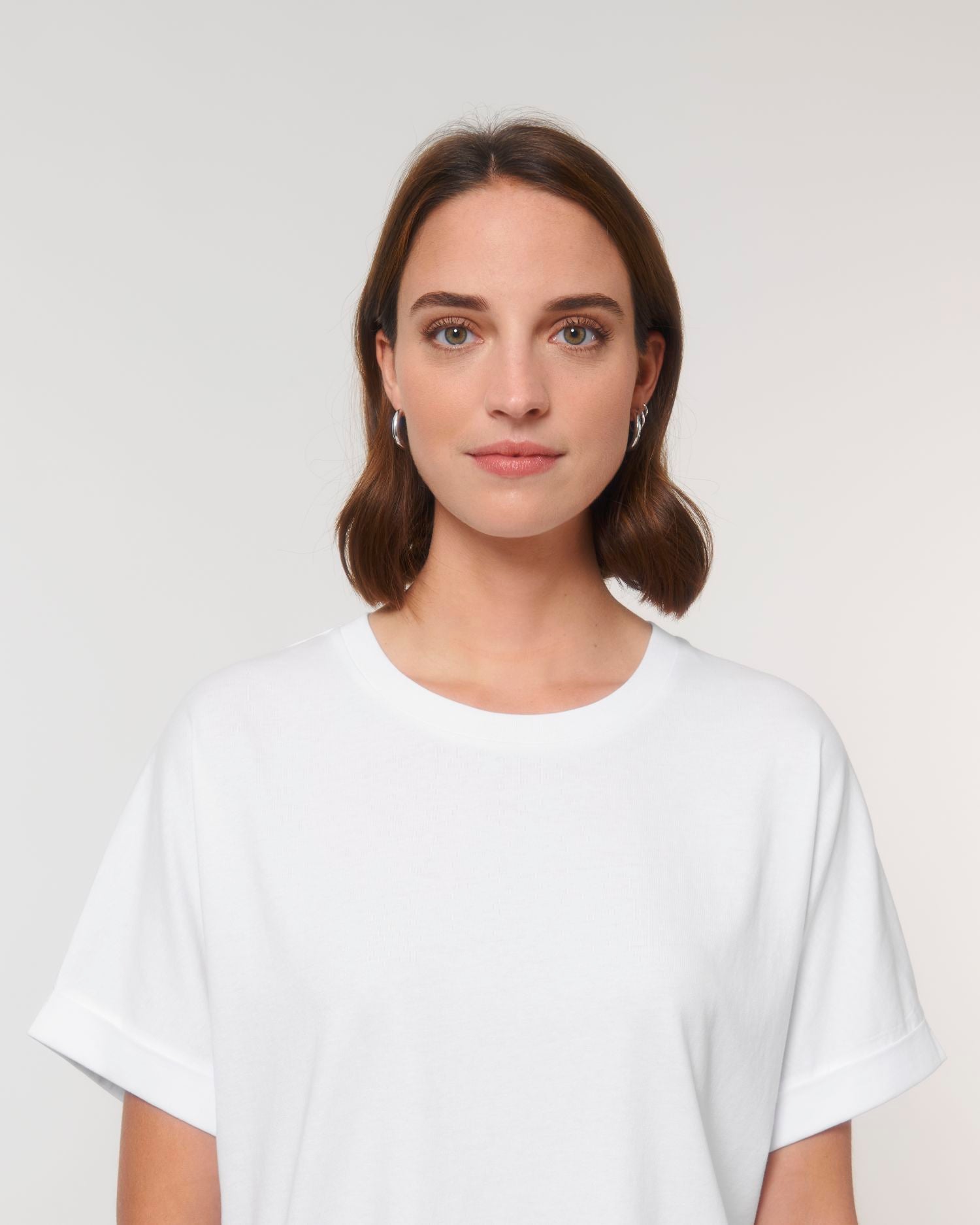 T-Shirt Stella Collider in Farbe White