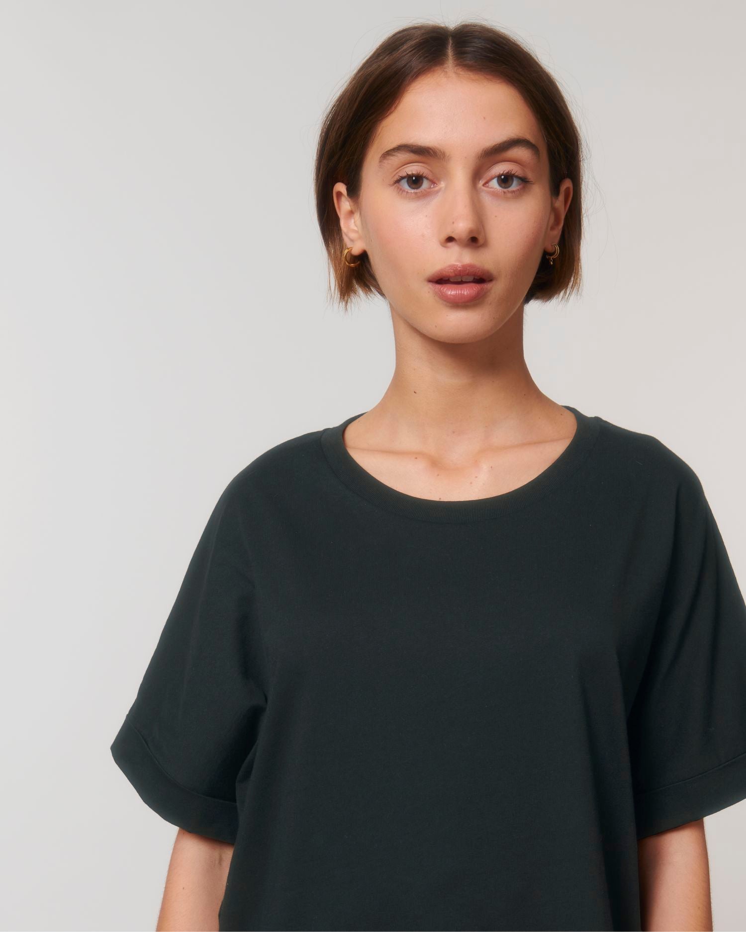 T-Shirt Stella Collider in Farbe Black