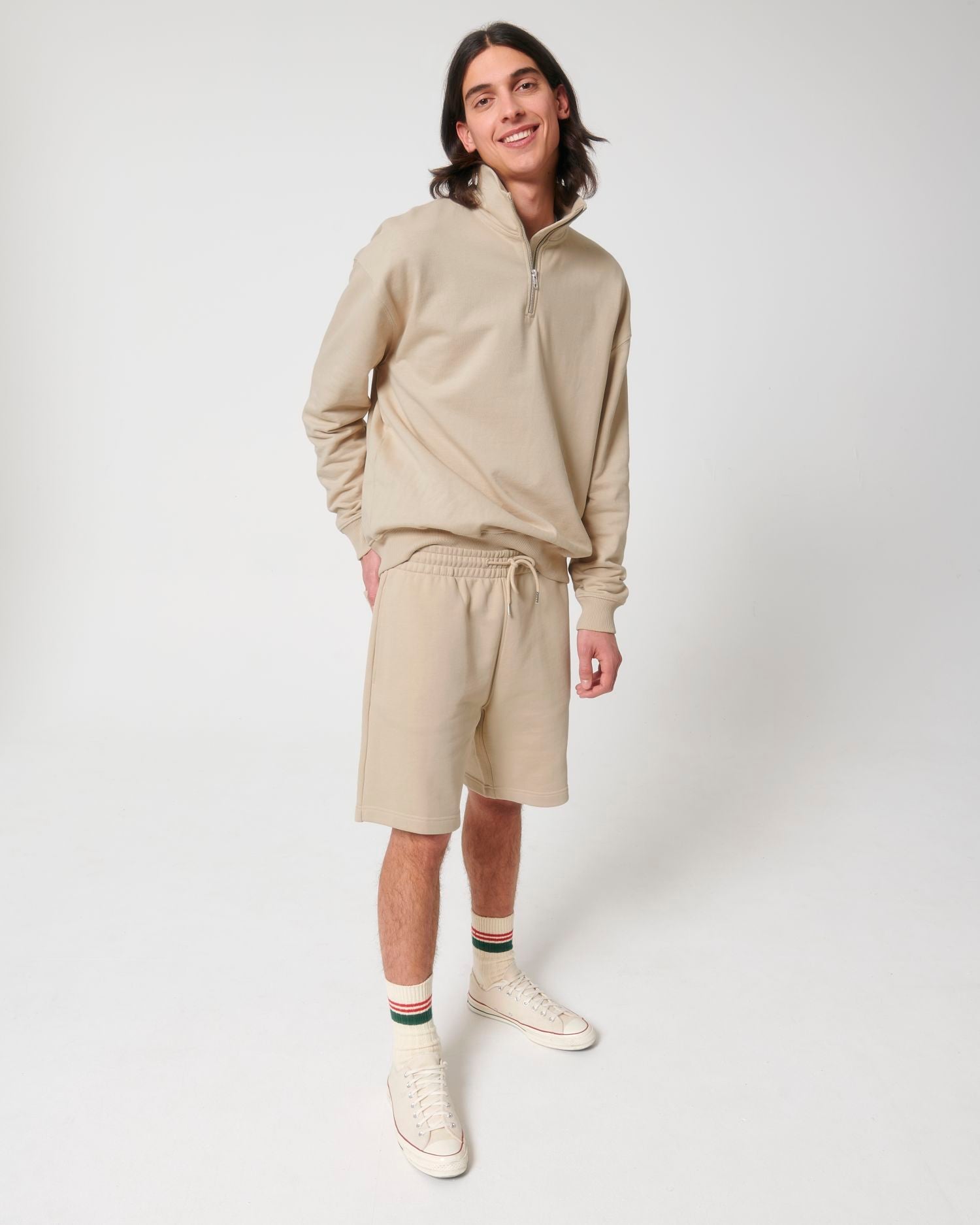 Joggingshorts Boarder Dry in Farbe Desert Dust