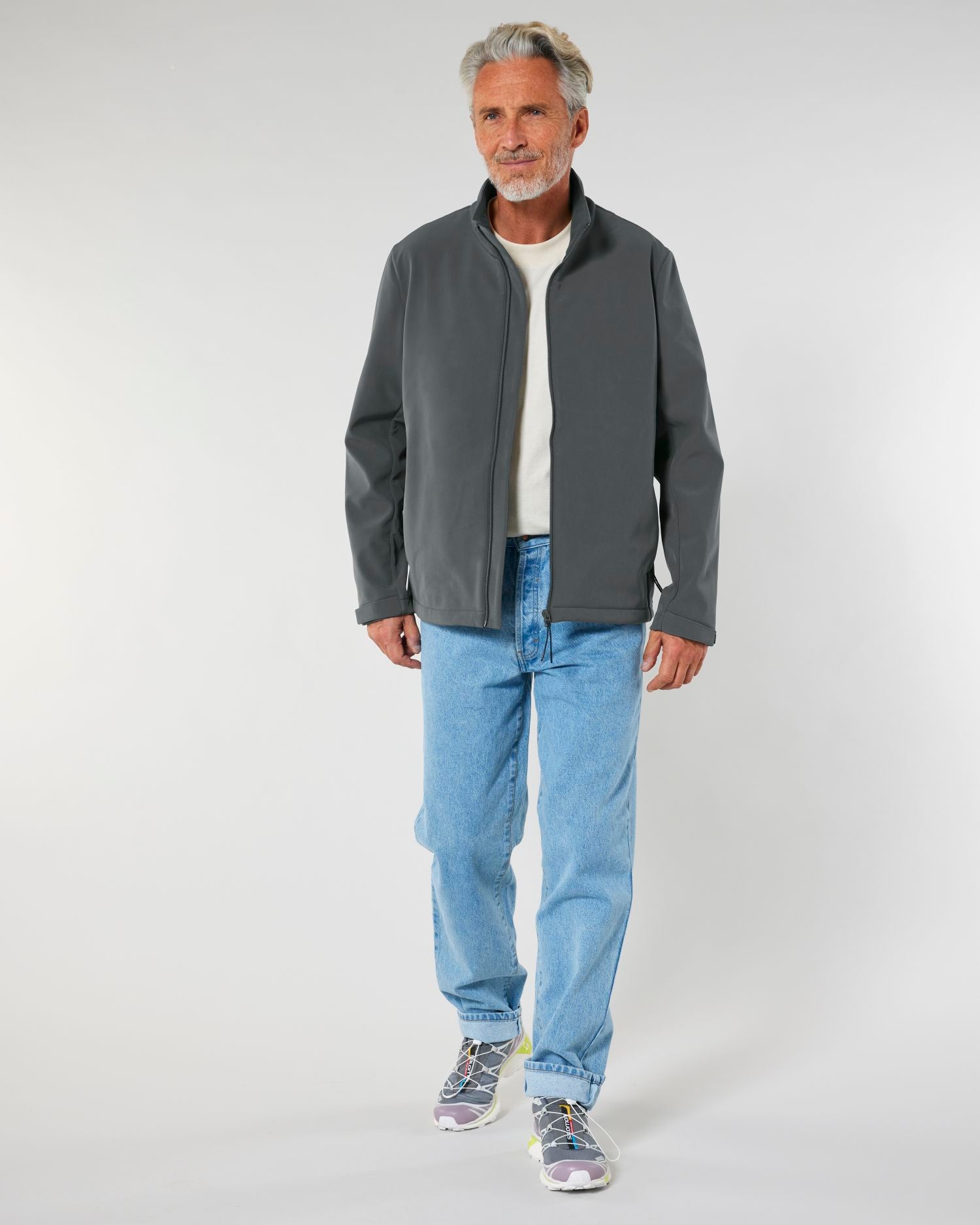Ungefütterte Jacke Stanley Navigator in Farbe Anthracite