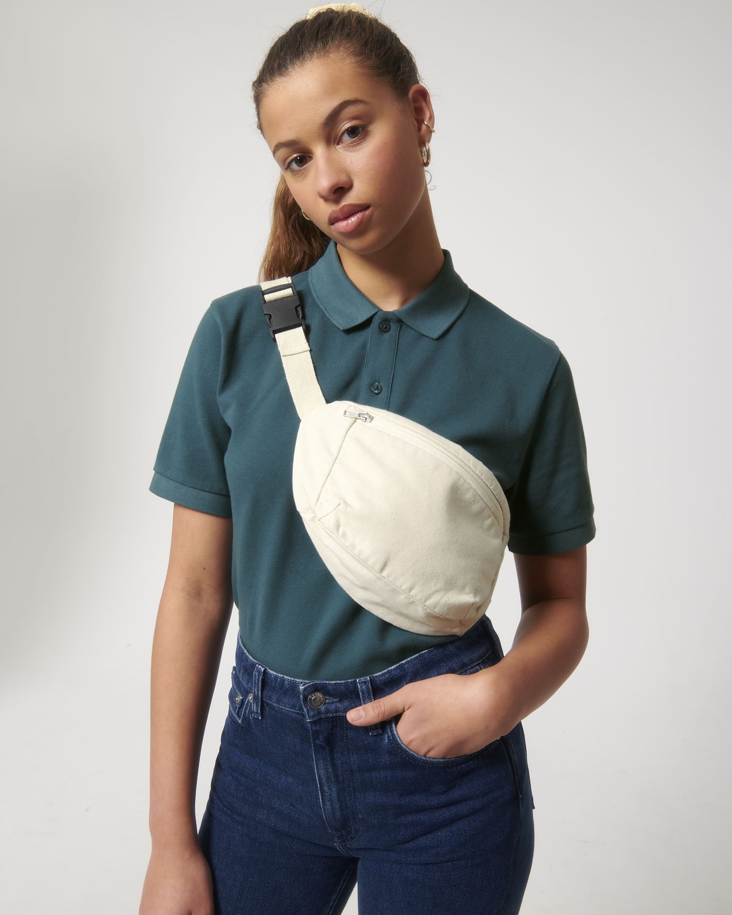 Tasche Hip Bag in Farbe Natural