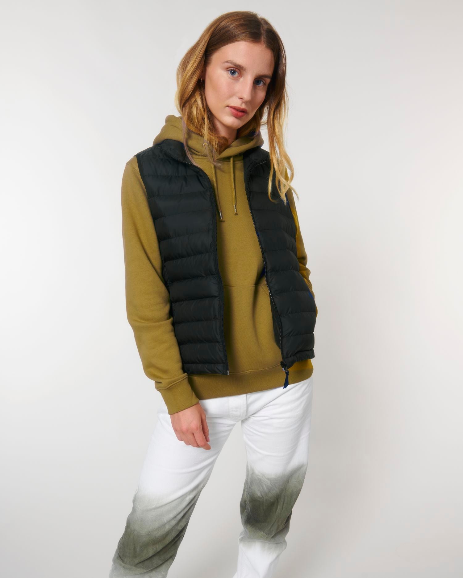 Wattierte Jacke Stella Climber in Farbe Black