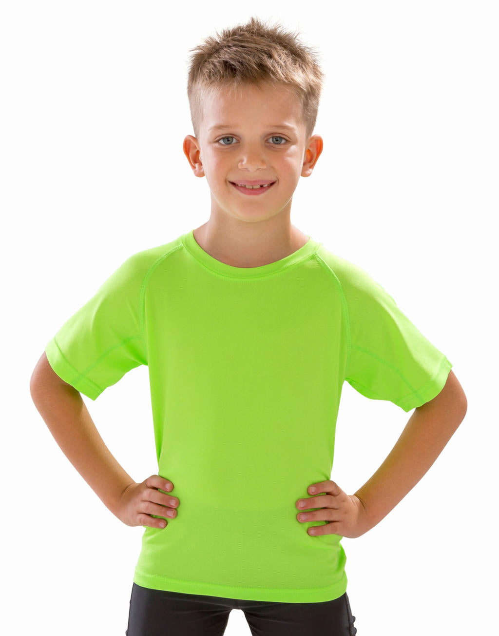  Junior Performance Aircool Tee in Farbe White